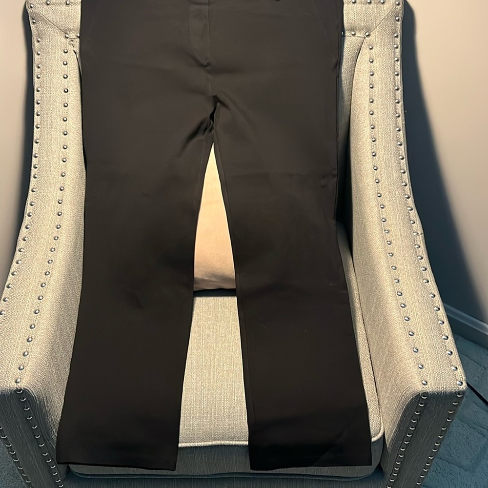 Betabrand black yoga dress pants